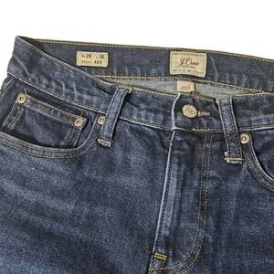 J. CREW 484 Jeans Men's 38x29 Blue Slim-Fit Dark Wash Japanese Denim STRETCH